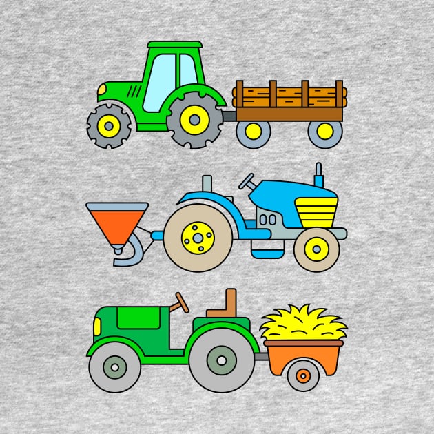 Tractor Kids by samshirts